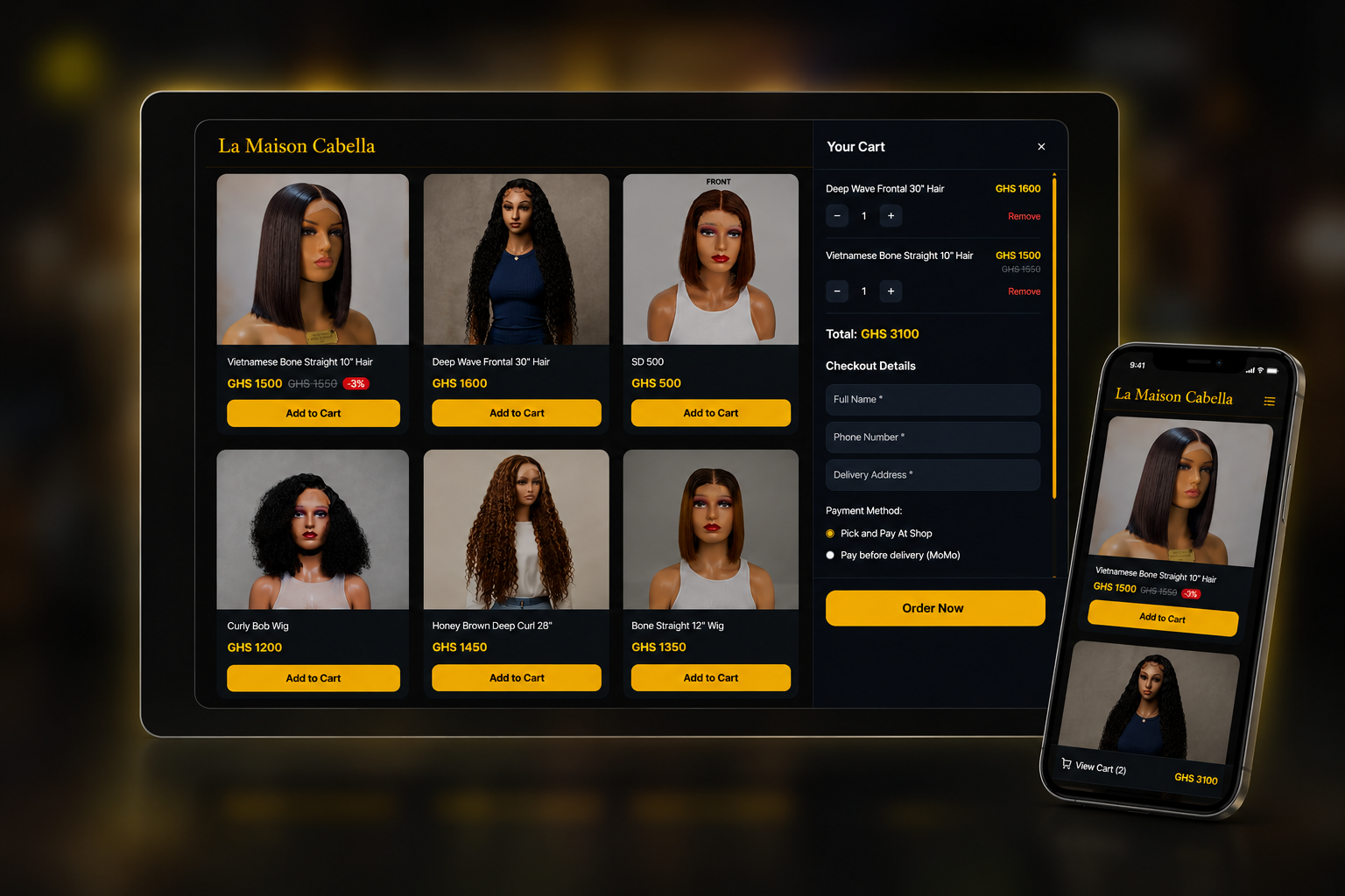 E-Commerce Platform Screenshot